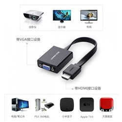 مبدل VGA To HDMI یوگرین MM103182249thumbnail
